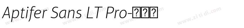 Aptifer Sans LT Pro字体转换